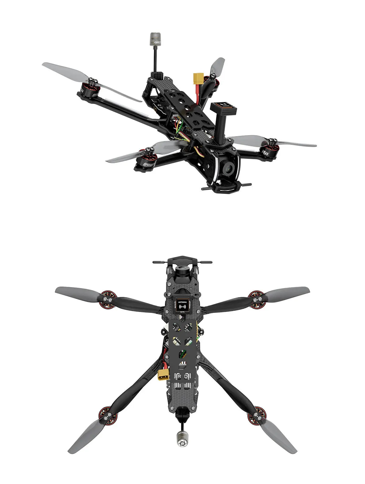 GEPRC Tern-LR40 HD Wasp Long Range FPV - Betaflight OSD W/AT7456E Link Wasp HD Quadcopter LongRange Freestyle Drone Rc Airplane 17 GEPRC Tern-LR40 HD Wasp Long Range FPV, damage caused by operation in bad weather (i.e