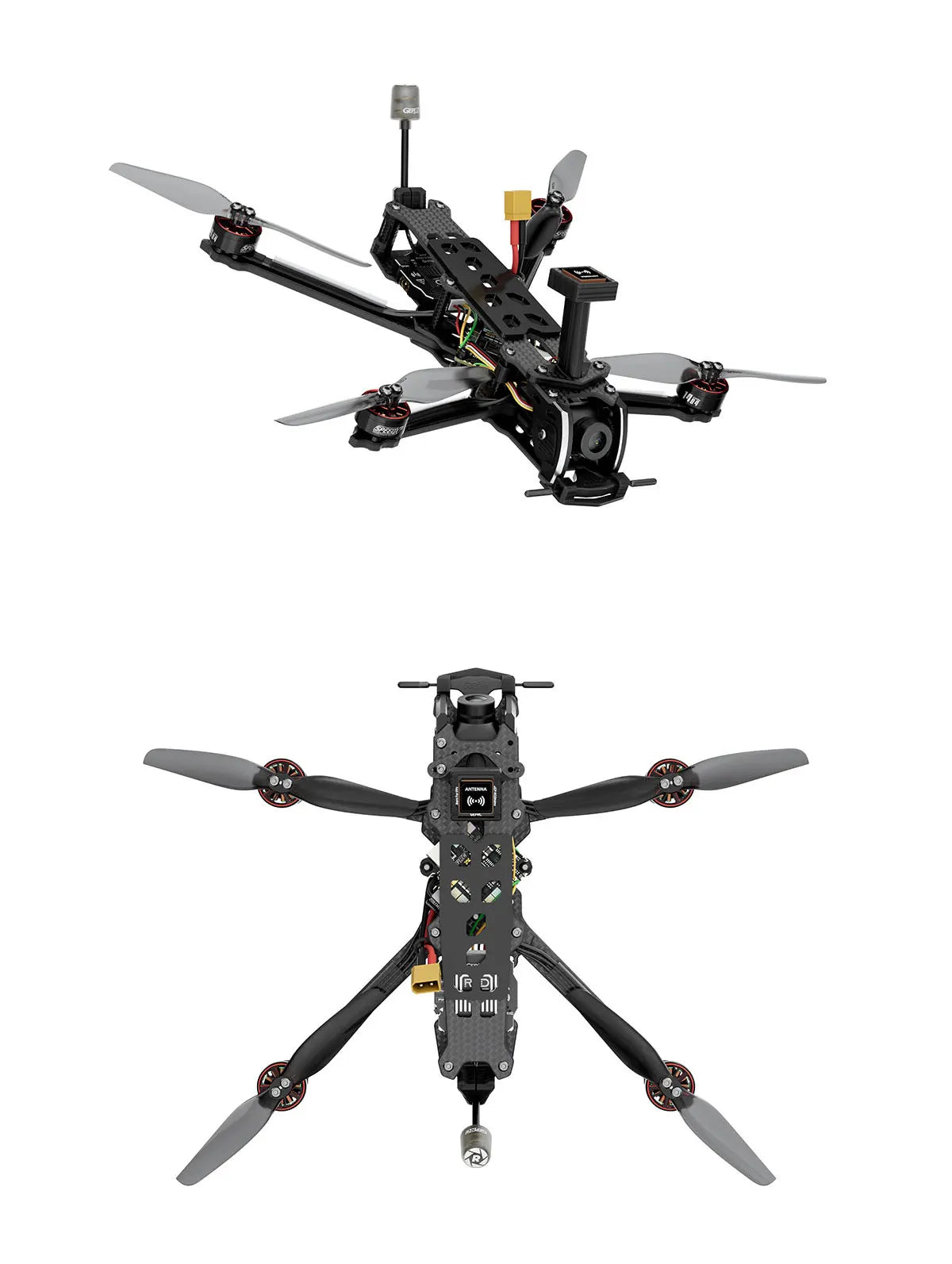 GEPRC Tern-LR40 HD O3 Long Range FPV, damage caused by unauthorized modification of circuits . Error weld mismatch