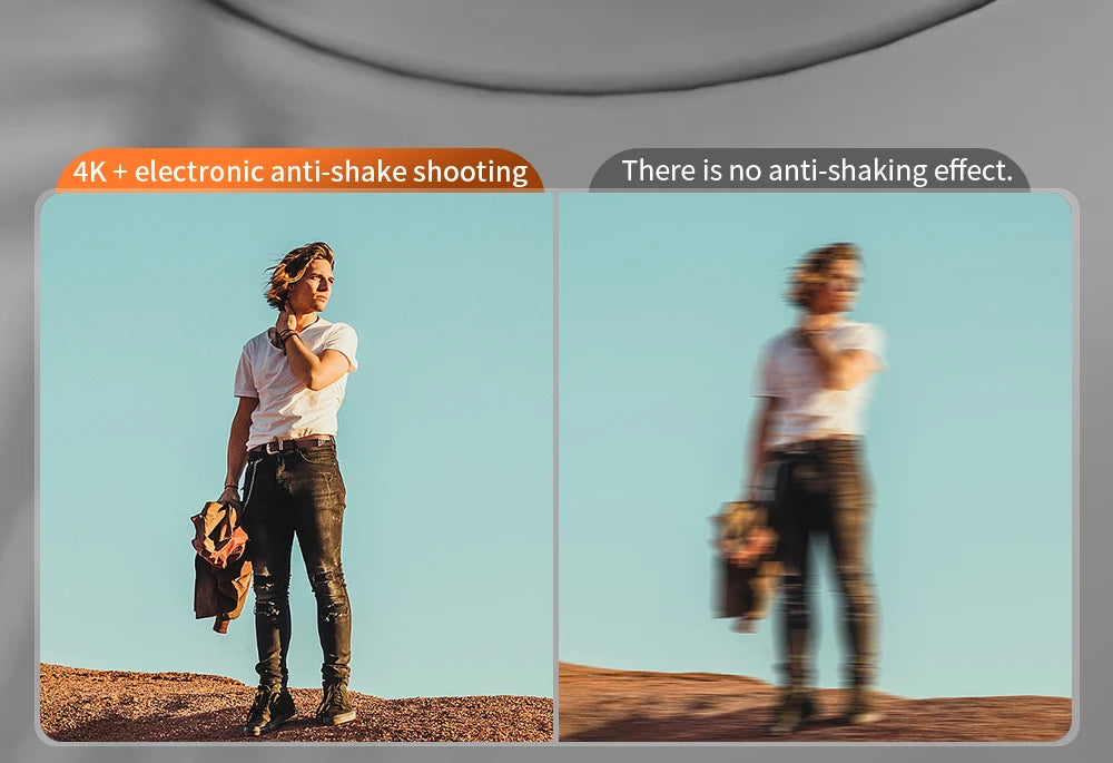 SG907S Drone, no anti-shaking effect: 4K + electronic anti-shake shooting 