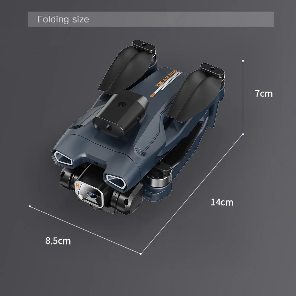 A9 PRO Drone - 2.4G WIFI FPV With 4K HD Camera 20min Flight Time Brushless Foldable ProfessionalRC Drone Quadcopter Toy 37 A9 PRO Drone, the front lens is placed with wide-angle 4k high-de