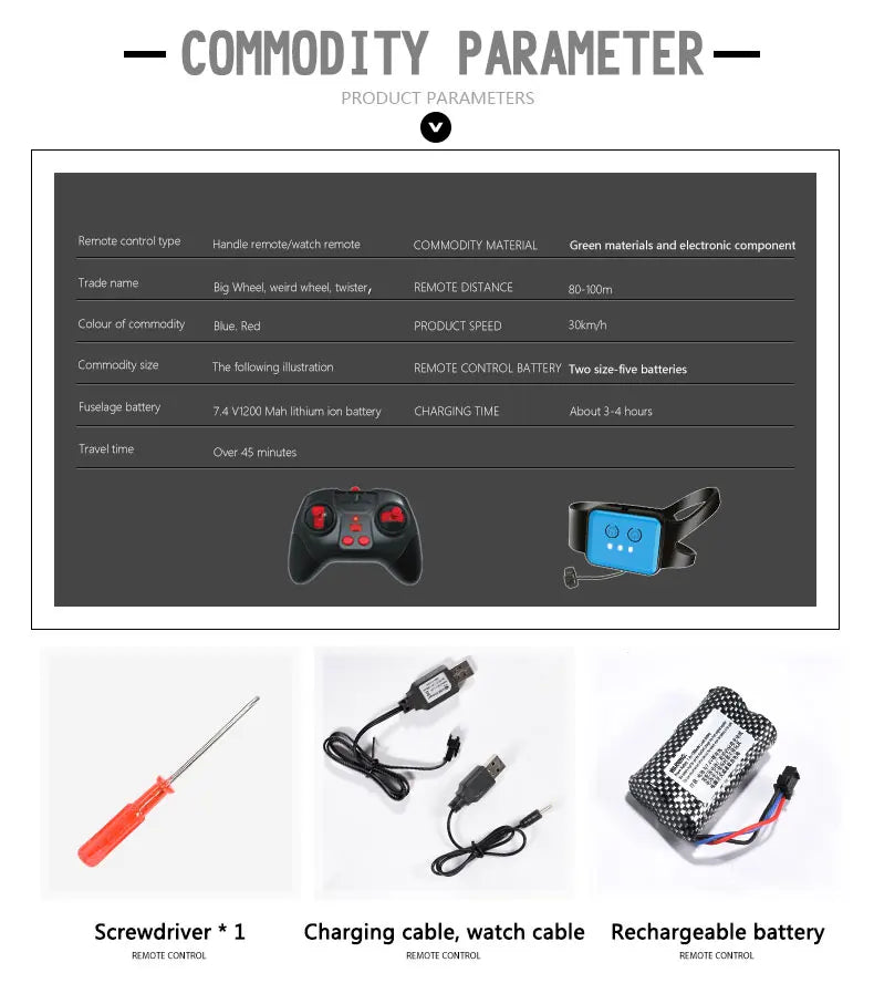 ZWN 1:12 / 1:16 4WD RC Car, REMOTE CONIROL BATTERY Two size-five batteries Fuselag?