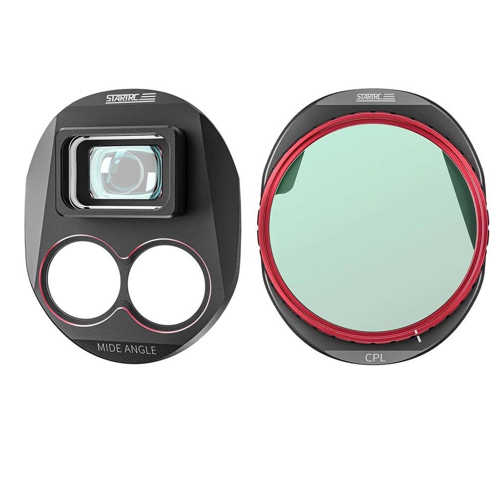 STARTRC Drone Camera Lens Filter for DJI Mavic 4 Pro, 110° Wide-Angle, Anti-scratch, Clip Design, 14.5g, 60.5×50×12.5mm