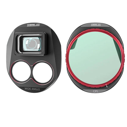 STARTRC Drone Camera Lens Filter for DJI Mavic 4 Pro, 110° Wide-Angle, Anti-scratch, Clip Design, 14.5g, 60.5×50×12.5mm