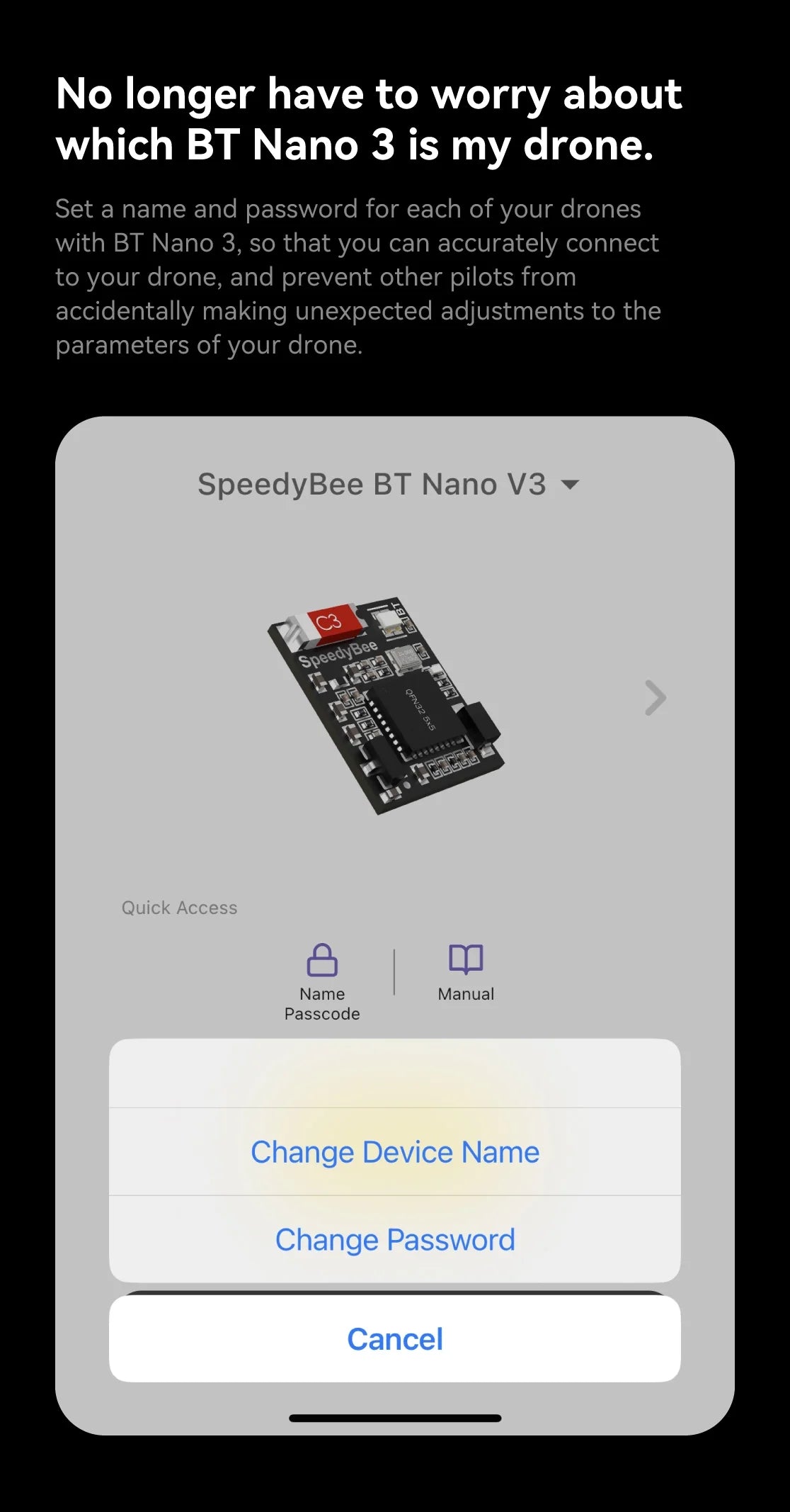 SpeedyBee BT Nano 3 Wireless