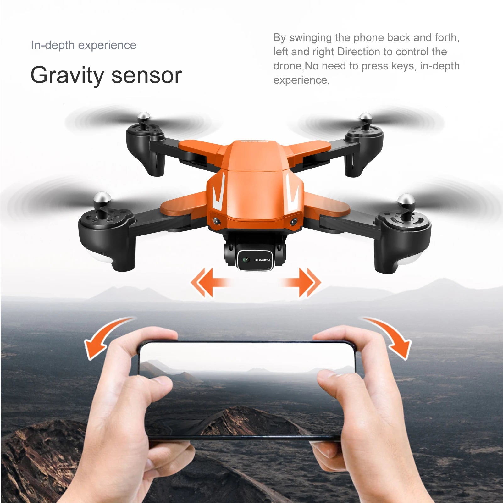 S93 Drone, hdcnr drone has in-depth experience left and