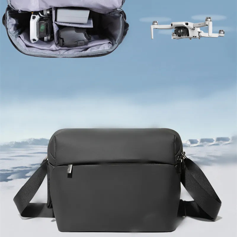 for DJI Mini 4 Pro Shoulder Bag Storage - Travel Backpack for DJI Mini 2/AIR 2S/Mini 3/Mini 3/4 Pro Bag Drone Case Accessory Box
