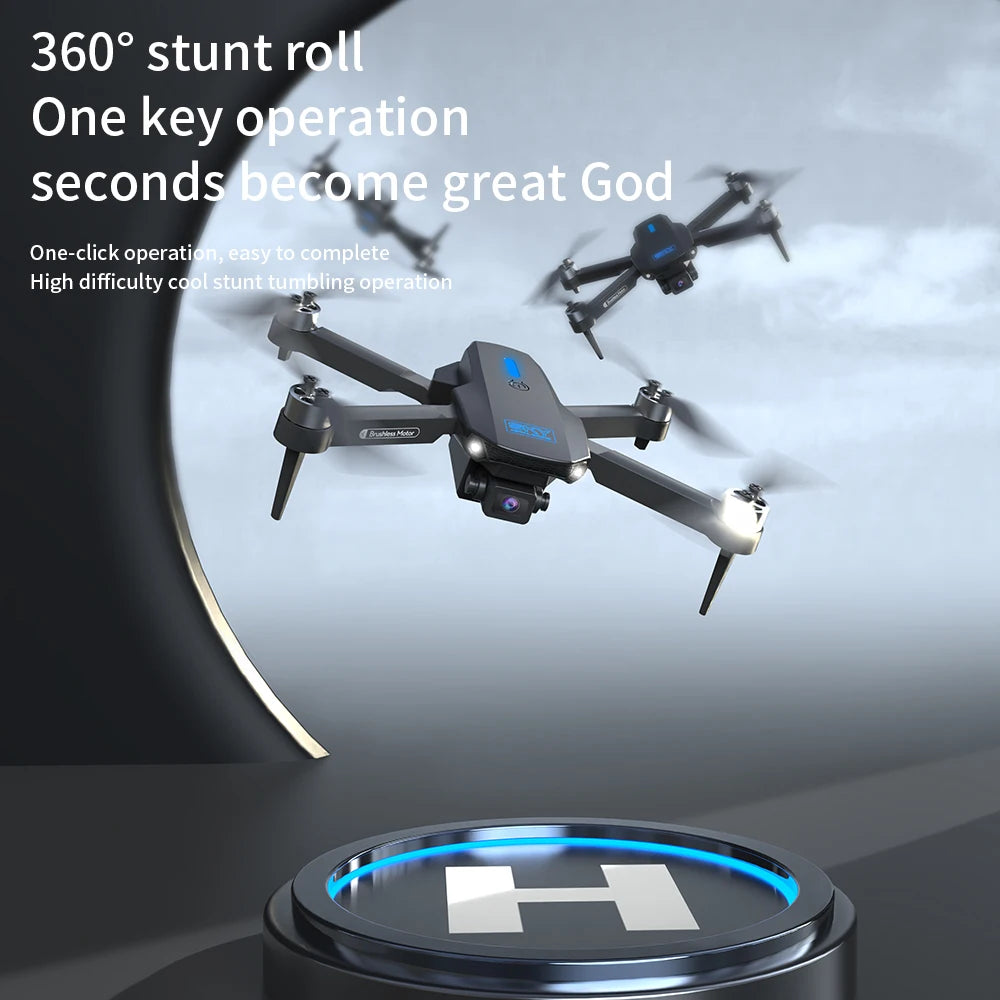E88 MAX Drone, 360* stunt roll One operation seconds become great God One-click operation; easy to complete High
