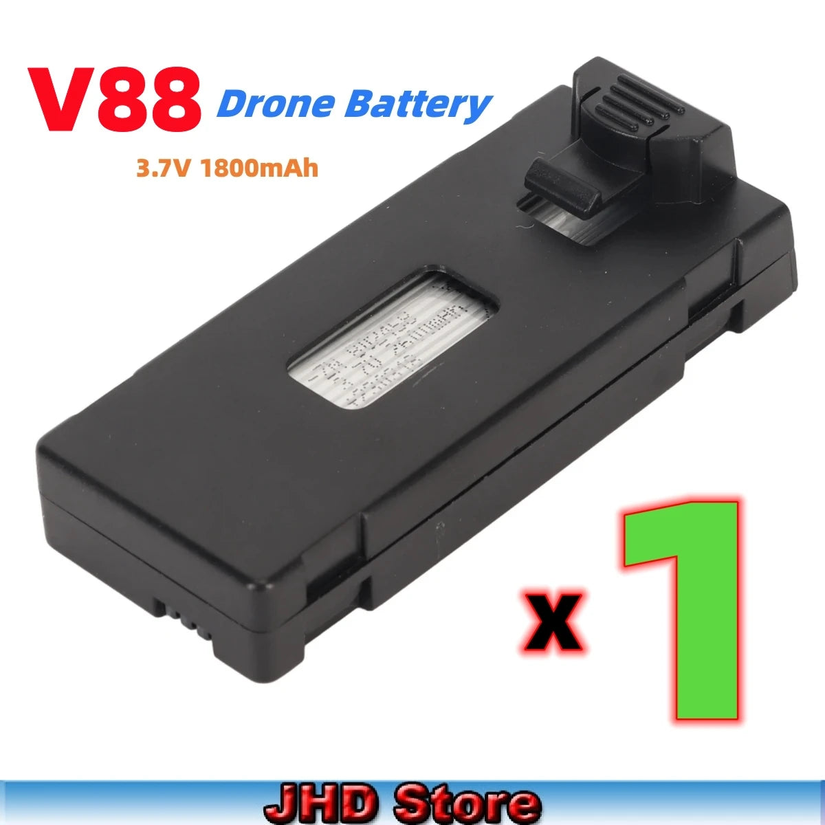Batteria ricambio DRONE 998 PRO 3,7V 600mAh LiPo Batteria ricambio DRONE 998 PRO 3,7V 600mAh LiPo