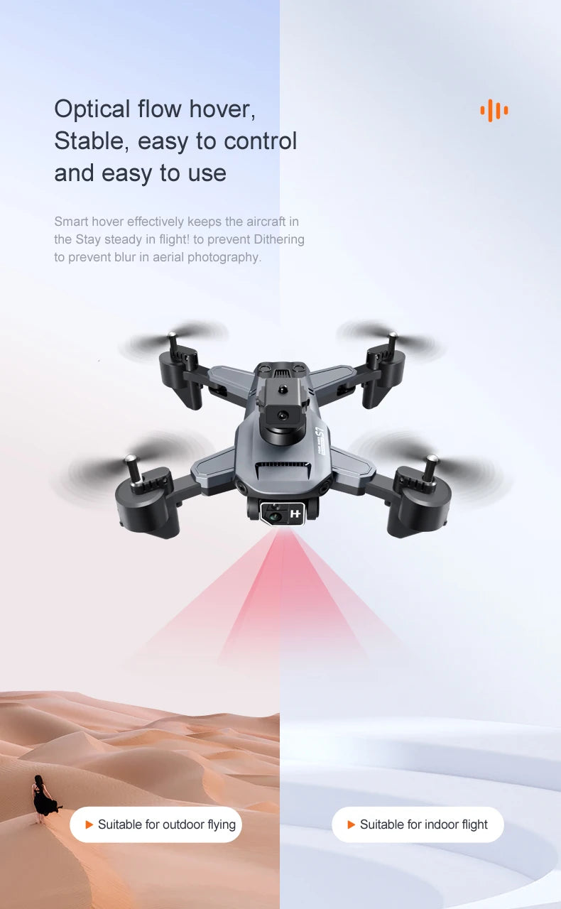 S7 Pro Drone, optical flow hover, stable, easy to control and easy to use smart