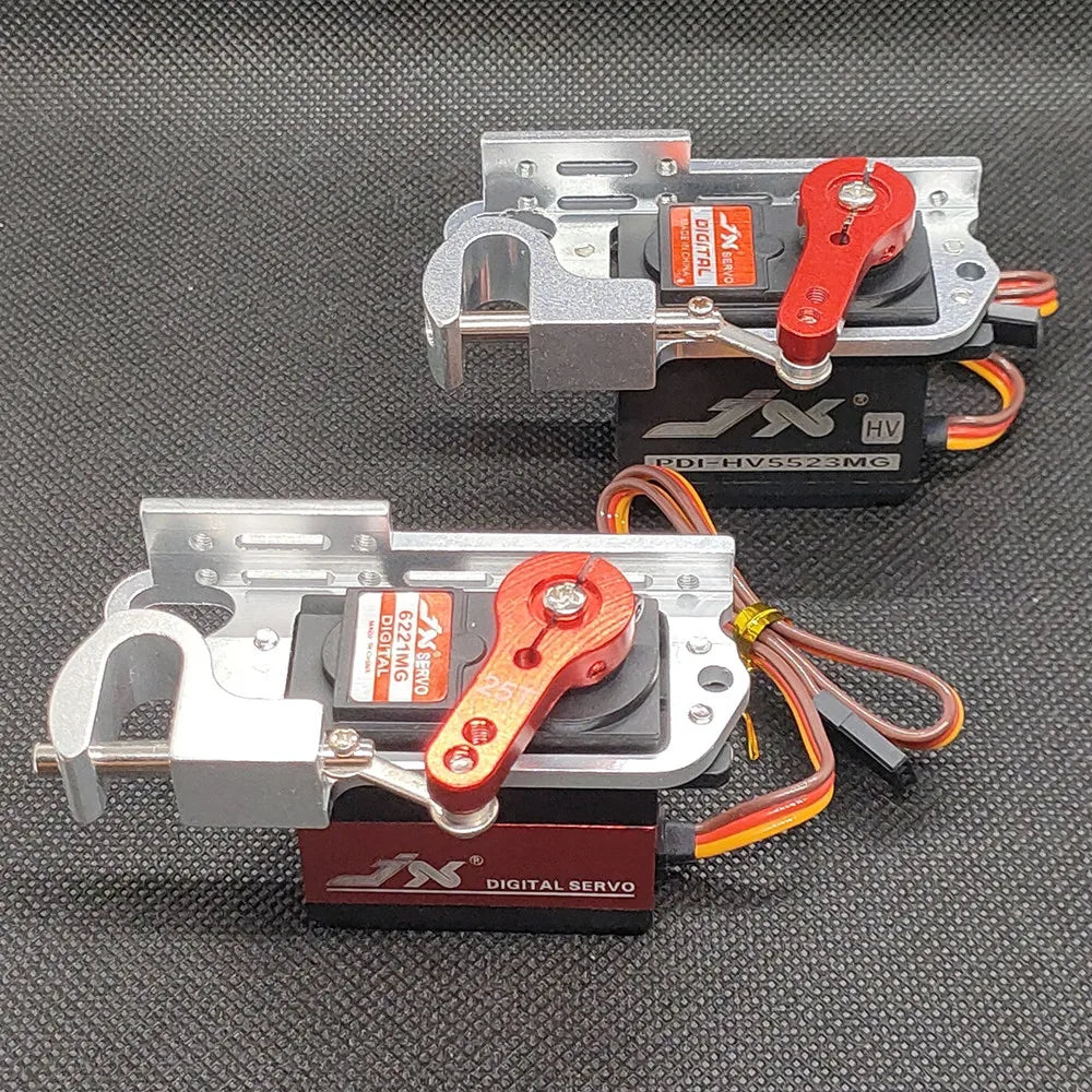 JX Servo 23kg Digital Airdrop, Precision air drop device for RC drones/airplanes, offering precise control and digital servo feedback.