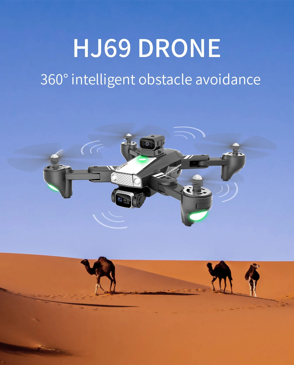 HJ69 Max Drone, hj69 drone 3609 intelligent obstacle avoidance