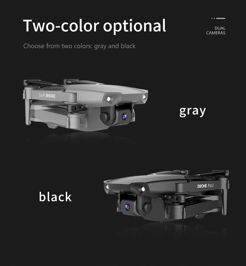 two-color optional cameras choose from two colors: gray and black so