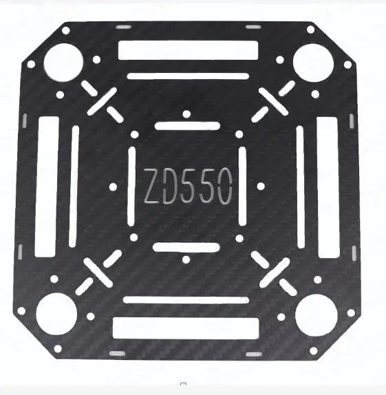 ZD550 550mm / ZD680 680mm Carbon Fiber Quadcopter, 7.High temperature adhesives are used to secure the stator windings .