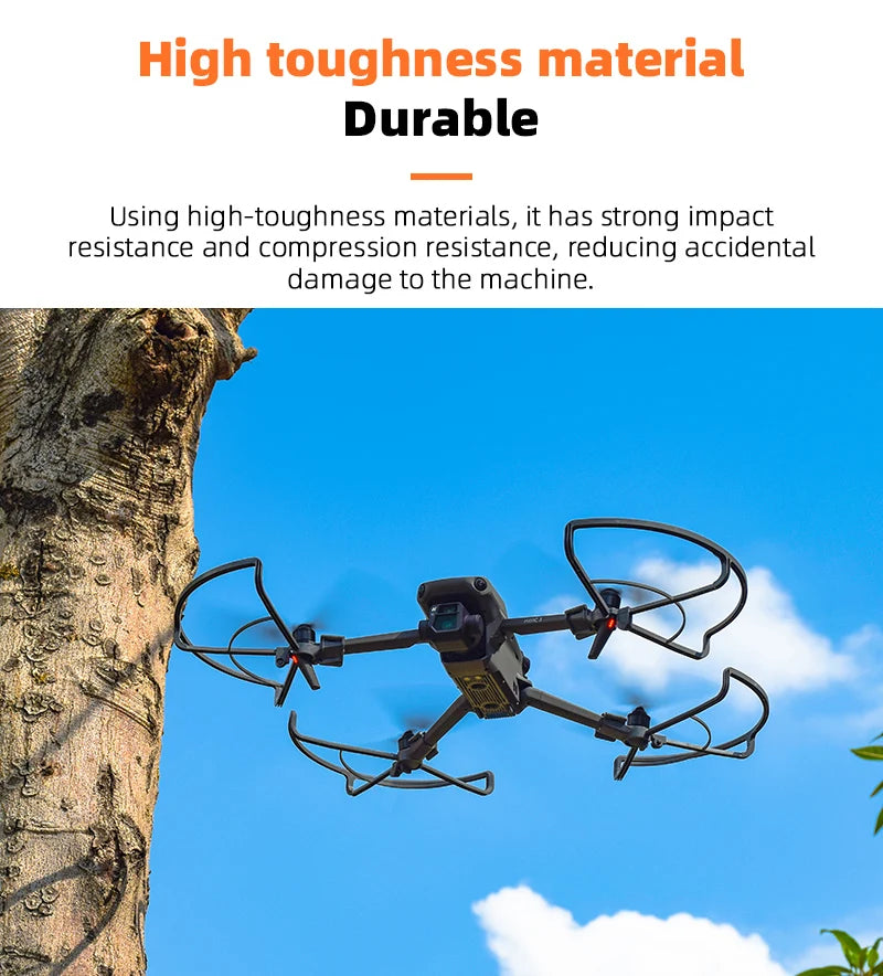 Propeller Guard Protector for DJI Mavic 3 Drone - Propeller Guard Props Wing Fan Cover Ladning Gear for Mavic 3 Drone Accessories 23 Propeller Guard Protector for DJI Mavic 3 Drone, Using high-toughness materials, it has strong impact resistance and compression resistance .