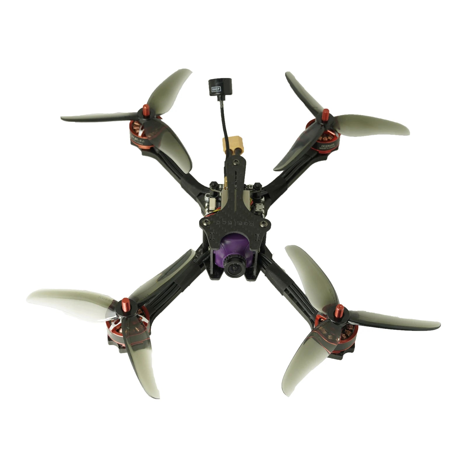 TCMMRC Xtreme 210 Racing Drone, the TCM-MRC Xtreme 210 Racing Drone incorporates safety features 