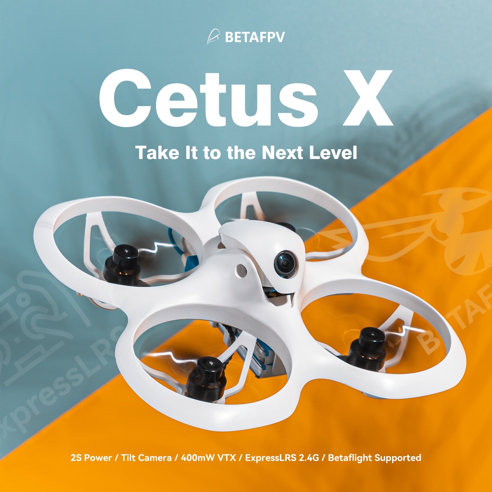 BETAFPV Cetus X - ブラシレス FPV/BNF Frsky Quadcopter 調整可能なカメラ屋内レーシング ドローン –  RCDrone