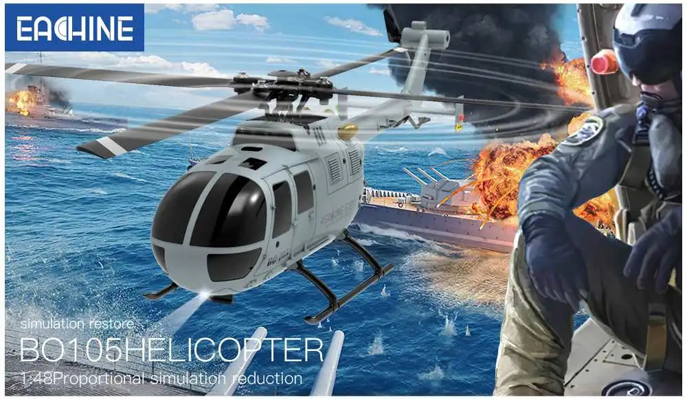 Eachine E120 RC Helicopter, EATHHINE Slmulation restore BOI O5HELICOBTER 