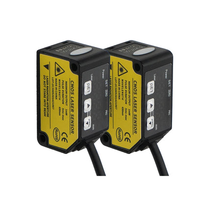 ZHICAN E3CX-LDS Laser Displacement Sensor, Switching/Analog/RS485 for Distance, Thickness, Height