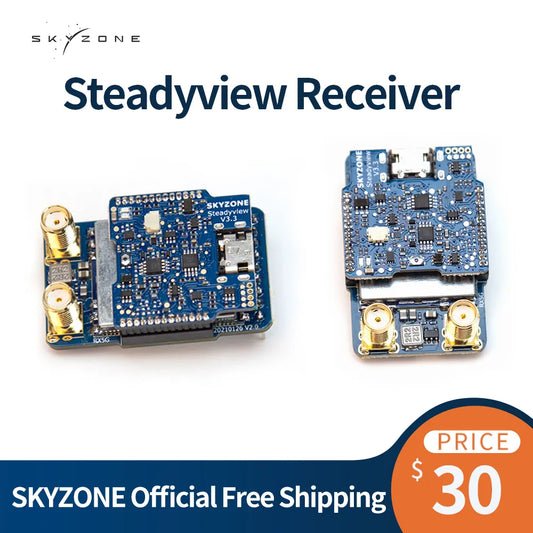 Récepteur SKYZONE Steadyview/Rapidmix - pour lunettes FPV 48CH 5.8Ghz V3.3 Matériel