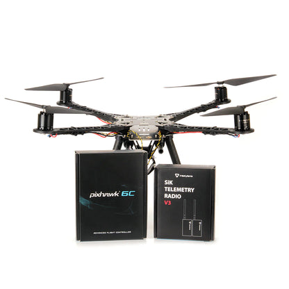 Holybro S500 V2 Development Kit - With Pixhawk 6C M10 GPS Module SiK Telemetry Radio V3, Can Dev as Industrial Drone