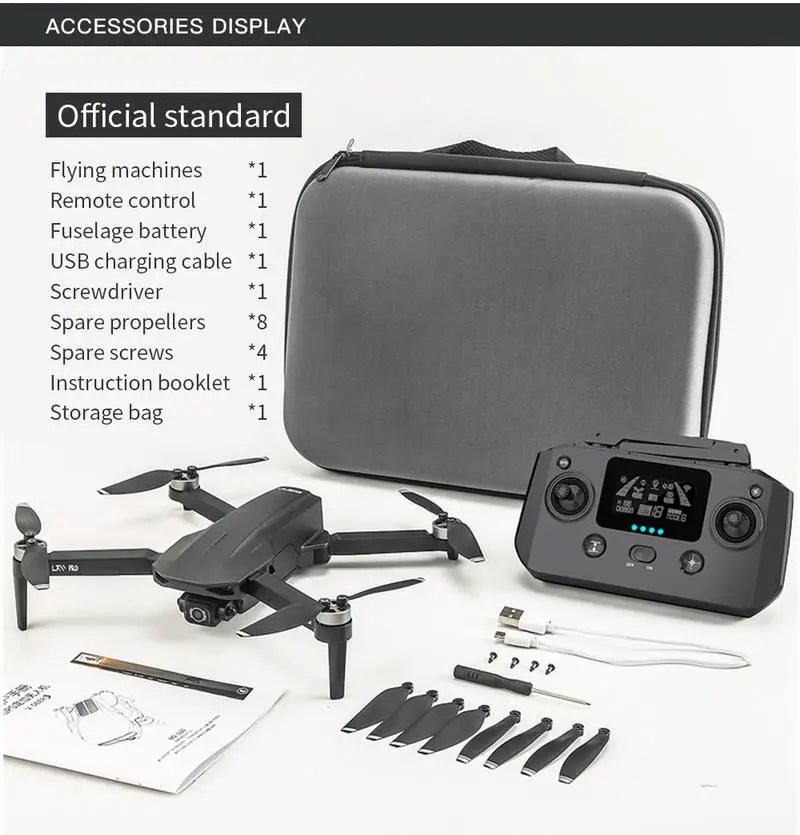 L700 PRO Brushless Gps Drone, accessories display official standard flying machines remote control . z37 37