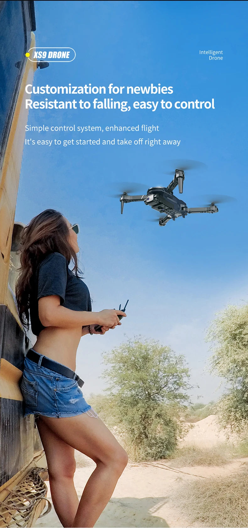 XS9 Drone, KS9 DRONE Intelligone Customization for newbies Resistant to