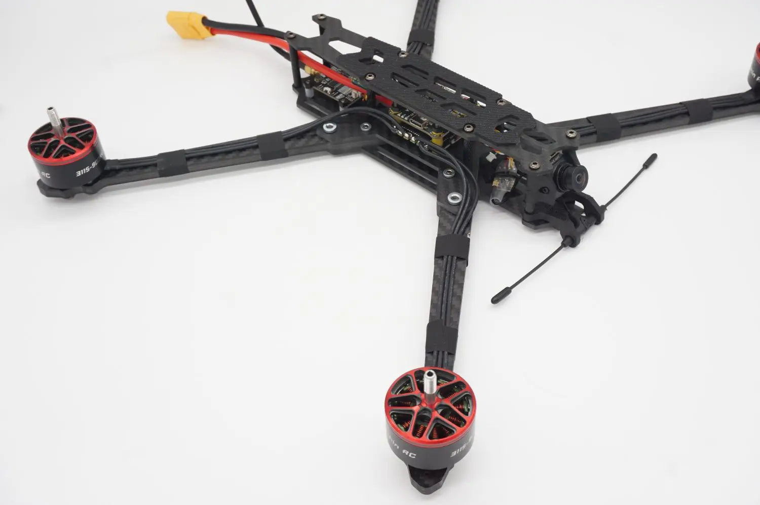 RCDrone Dolphin 10 Inch FPV, Install antenna first and power on. Optional receiver options. VTX settings available. Thermal imager and camera details. Battery recommendations.