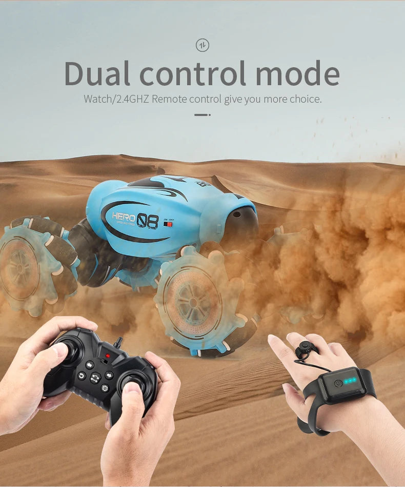 Dual control mode Watch/2AGHZ Remote control give you more choice: (B He