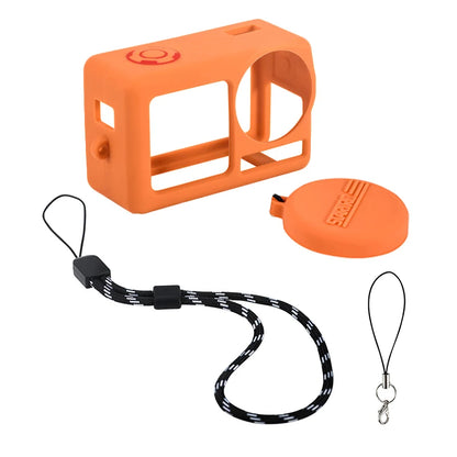 STARTRC Silicone Protective Cover for DJI Osmo Action 5 Pro, Full Protector Case with Lens Cap & Lanyards, 22g, 80*50*33mm