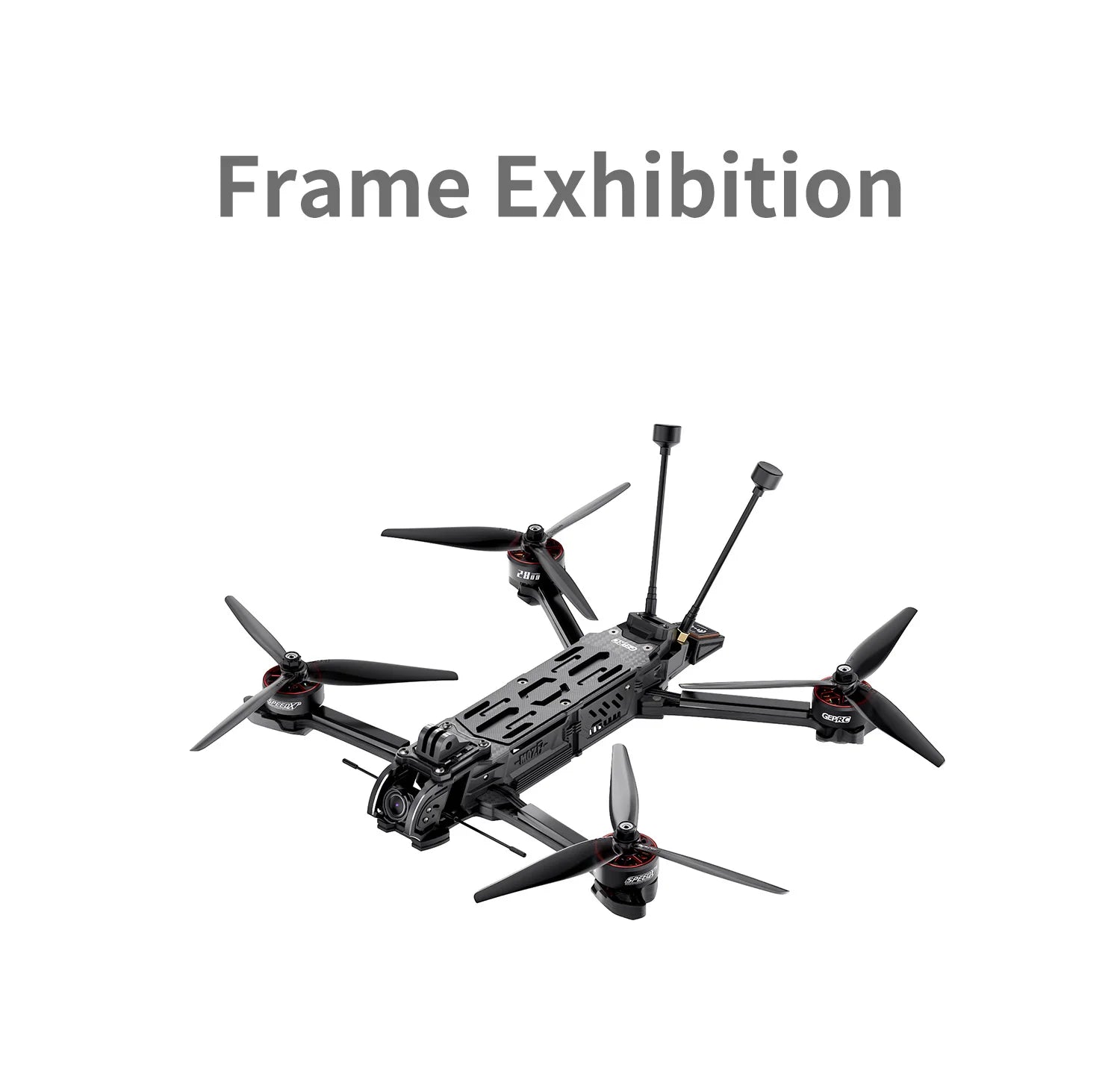 GEPRC MOZ7 HD - Wasp Long Range FPV 6S 1280KV 4K/120fps Built-in Bluetooth RC Quadcopter LongRange Freestyle Drone Rc Airplane 19 GEPRC MOZ7 HD, MOZ7 supports a maximum of 30.5mm30.5mm stack installation .
