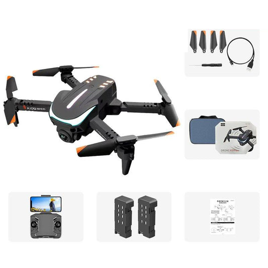 K109 Mini Drone - 2024 New Breathing Light 4K Dual HD Camera Automatic Obstacle Avoidance Professional Foldable Drone Quadcopter Gifts