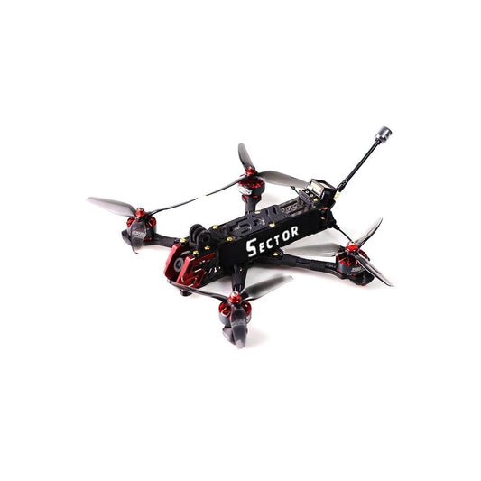 HGLRC Sector X5 FPV Racing Drone Version Analogique - 2306.5 6S Caddx Ratel 2 F722 AVEC GPS Pour RC FPV Quadcopter Freestyle Drone