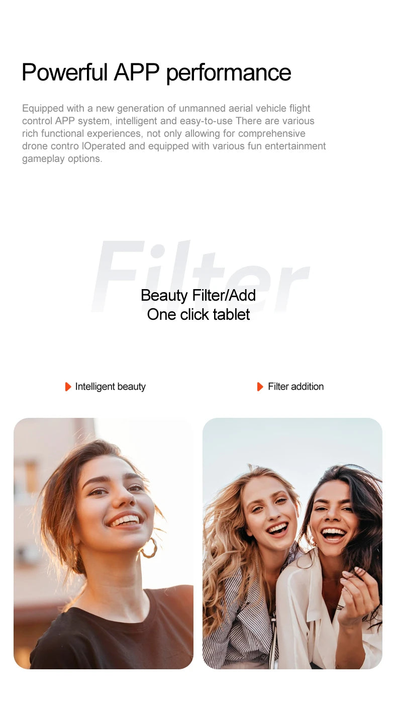 LU200 Drone - 8K GPS Professional Aerial Photography WIFI Optical Flow Localization Four-way Obstacle Avoidance Quadcopter 27 LU200 Drone, powerful app performance equipped with a new generation of unmanned aerial vehicle