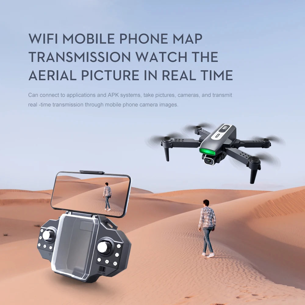 XT4 Mini Drone, WIFI MOBILE PHONE MAP TRANSMISSION WATCH THE AER