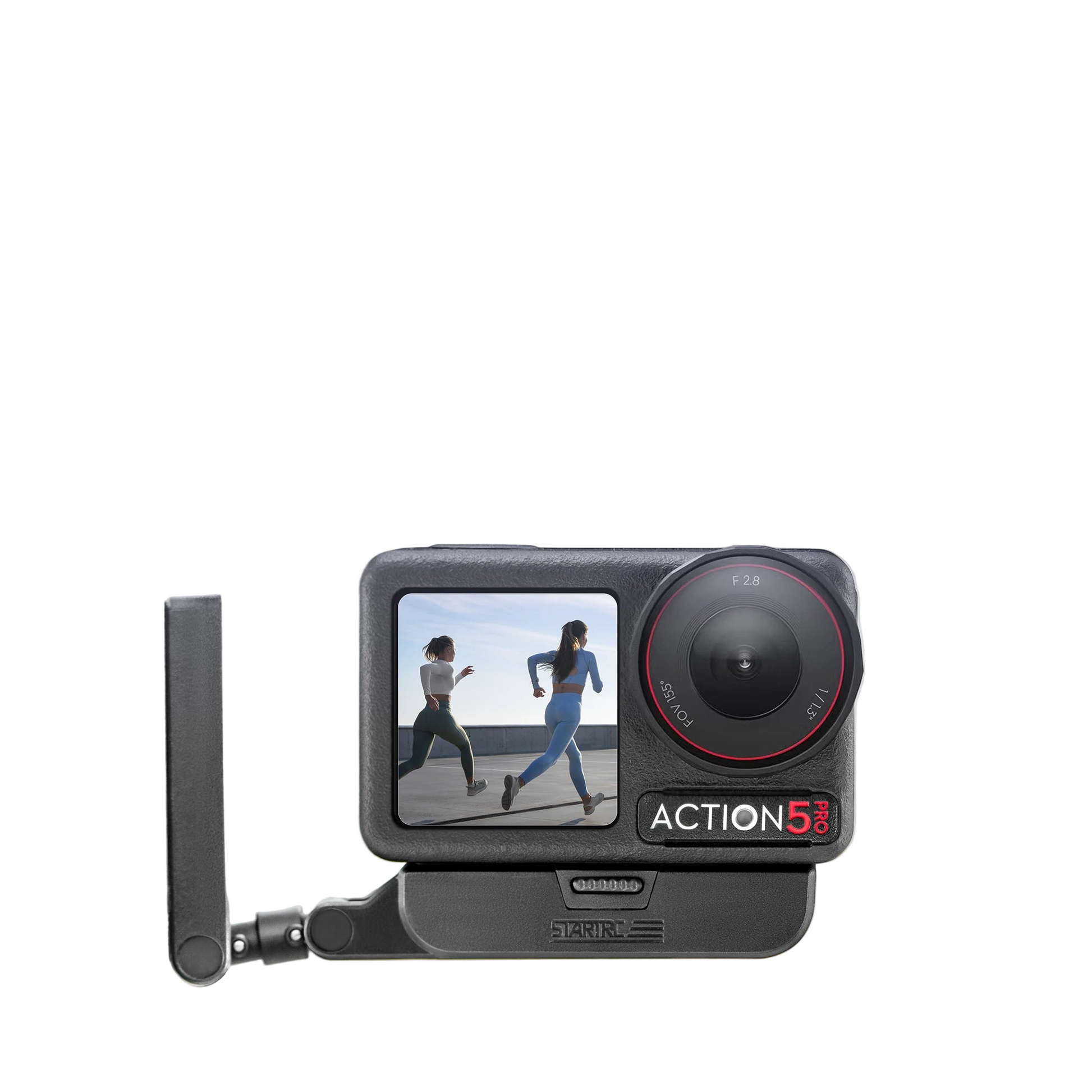 STARTRC Universal Magnetic Mount Base for DJI Action 3/4/5 Pro & Osmo 360, Quick Release, 360° Rotation, 1/4 Port