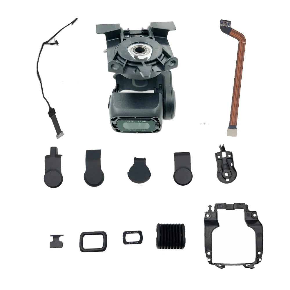 Gimbal Parts for DJI Mavic Air 2 - Gimbal Camera Motor Side/Back Cover Cap Set Lens Glass Ring Signal Flexible Cable (Used ) 34 Gimbal Parts for DJI Mavic Air 2, it is estimated that products will arrive their destination between 7-15 days depending on different conditions .
