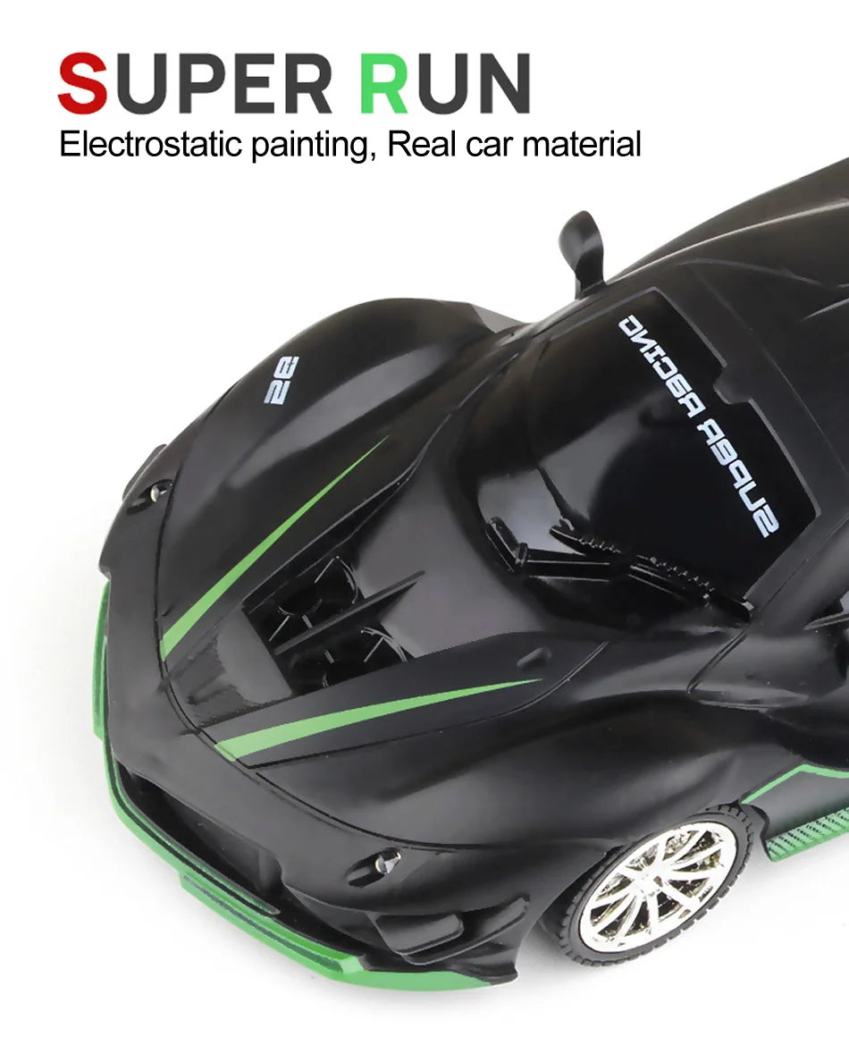 SUPER RUN Electrostatic painting; Real car material 1 #