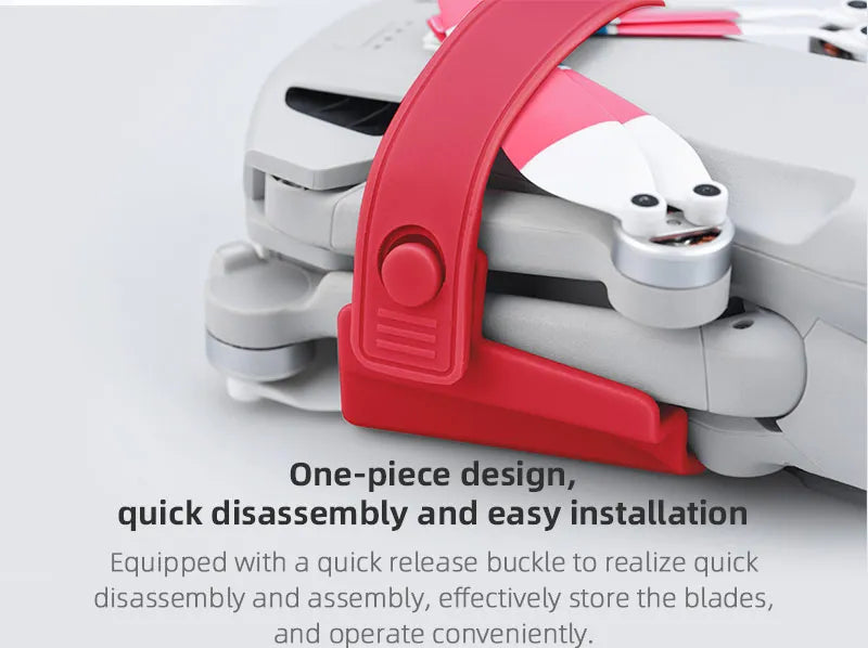 Propeller Stabilizer Holder for DJI Mini 3 PRO - Propellers Protector Belt Drone Props Fixed Mount Guard Drone Accessories 19 Propeller Stabilizer Holder for DJI Mini 3 PRO, one-piece design, quick disassembly and easy installation . quick release