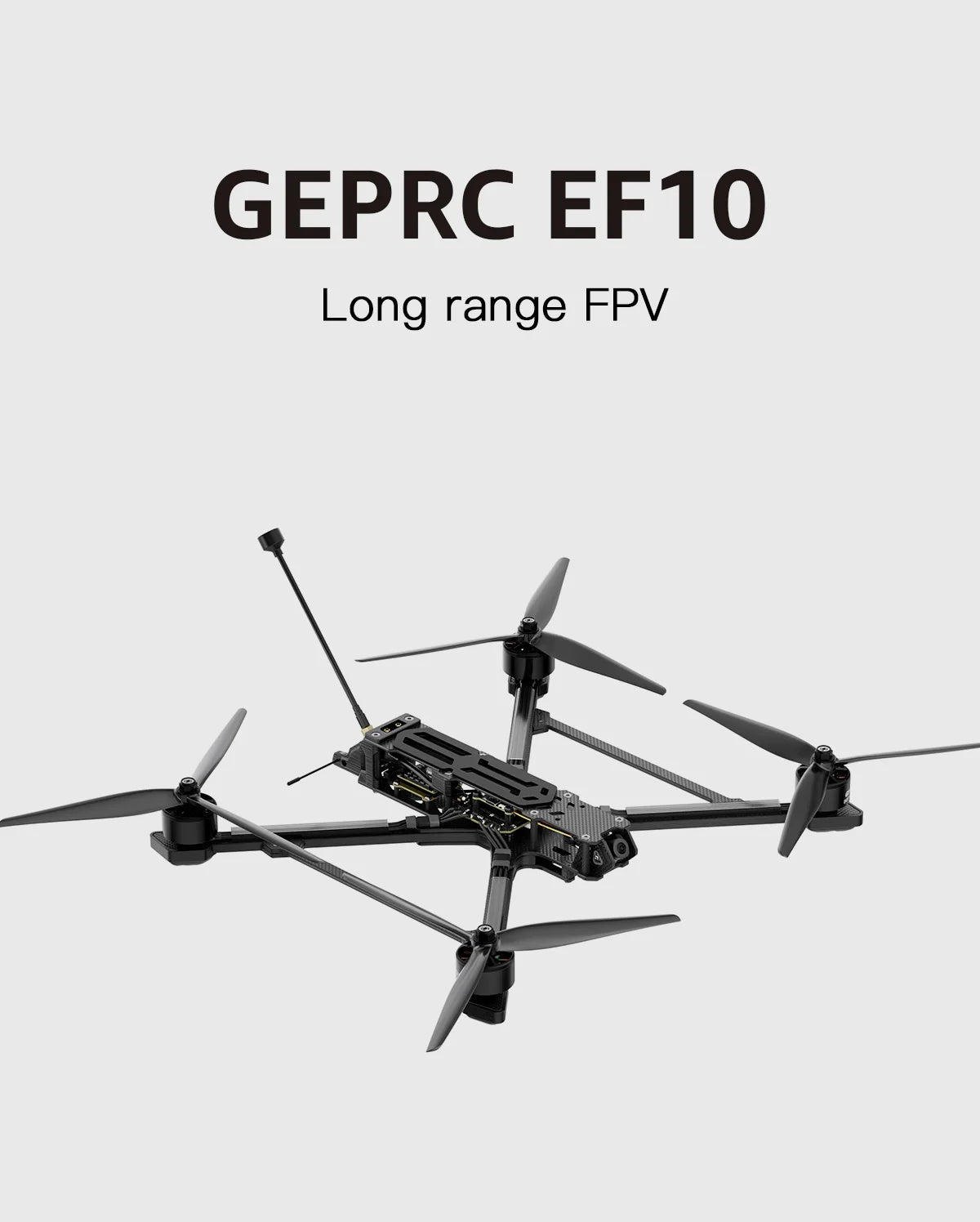 GEPRC EF10 1.2G 2W Long Range 10inch FPV - EM3115 KV900 TAKER BLS 80A ESC High-performance RC Quadcopter Freestyle Drone Airplane 5 GEPRC EF10 1.2G 2W Long Range 10inch FPV, damage resulting from any non-GEPRC technical or other support(online community for example