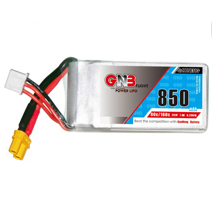 GaoNeng GNB 2S 3S 4S 6S 850mAh 80C LiPo Battery For FPV Drone