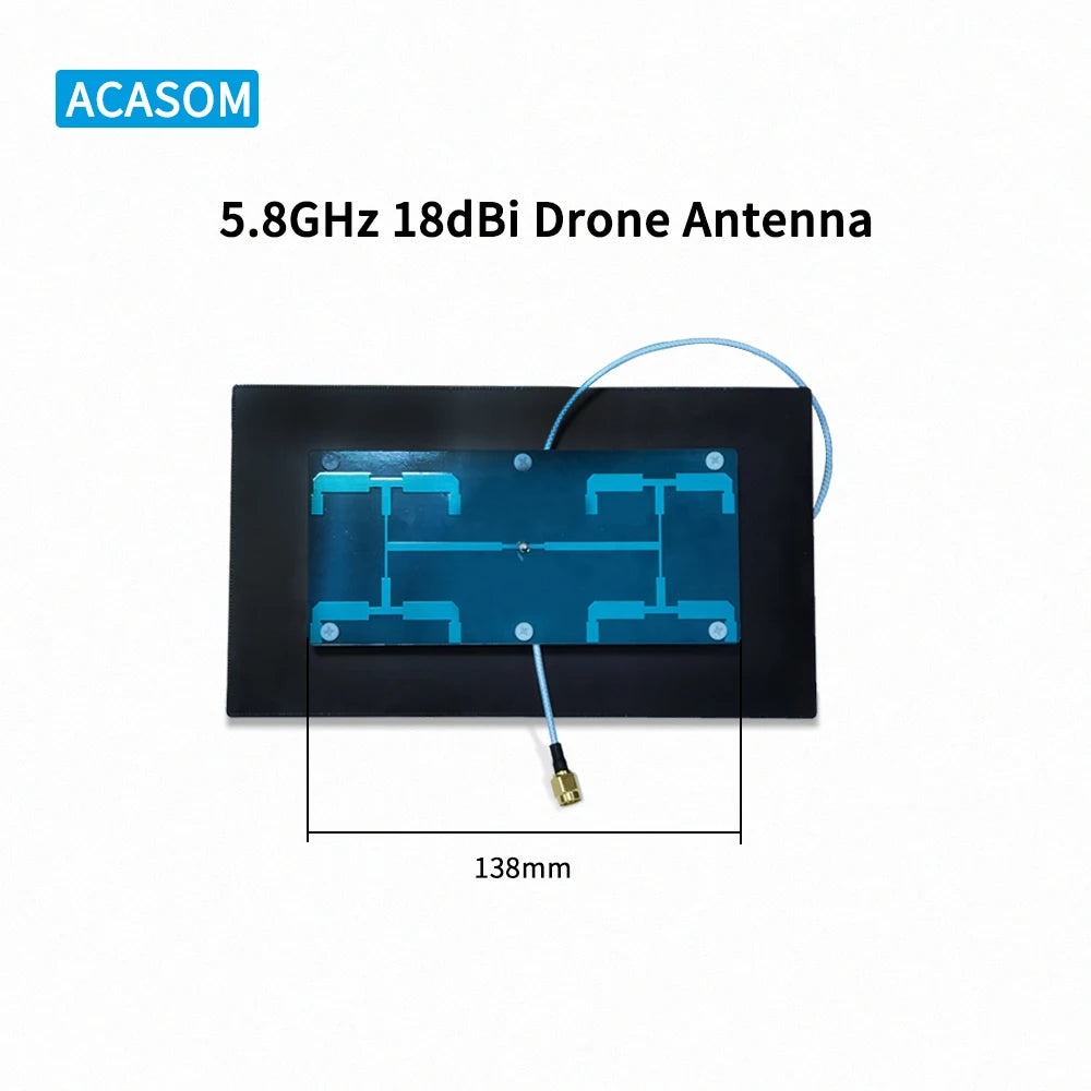 ACASOM 5.8GHz 18dBi Drone Antenna 138