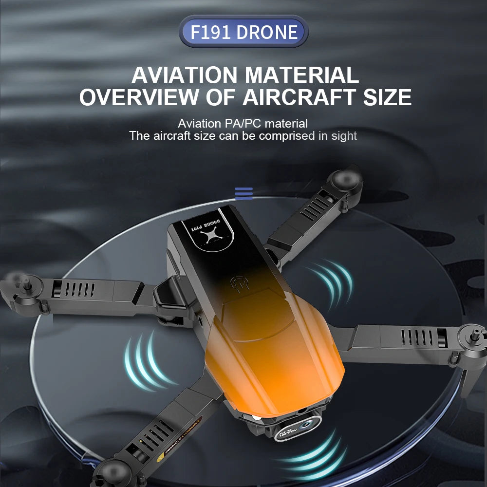 XYRC F191 Mini Drone - 4K HD Camera Optical Flow Positioning Obstacle Avoidance Foldable Quadcopter RC Dron Toys Gifts 36 XYRC F191 Mini Drone, aircraft size can be comprised in sight 16d uot
