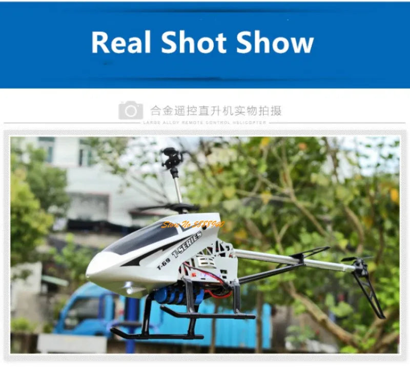 80CM RC Helicopter, Real Shot Show E#EFAM YEIV ata A-07 #[m