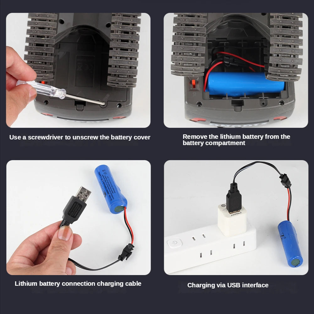 use a screwdriver t0 unscrew the battery cover Lithium battery