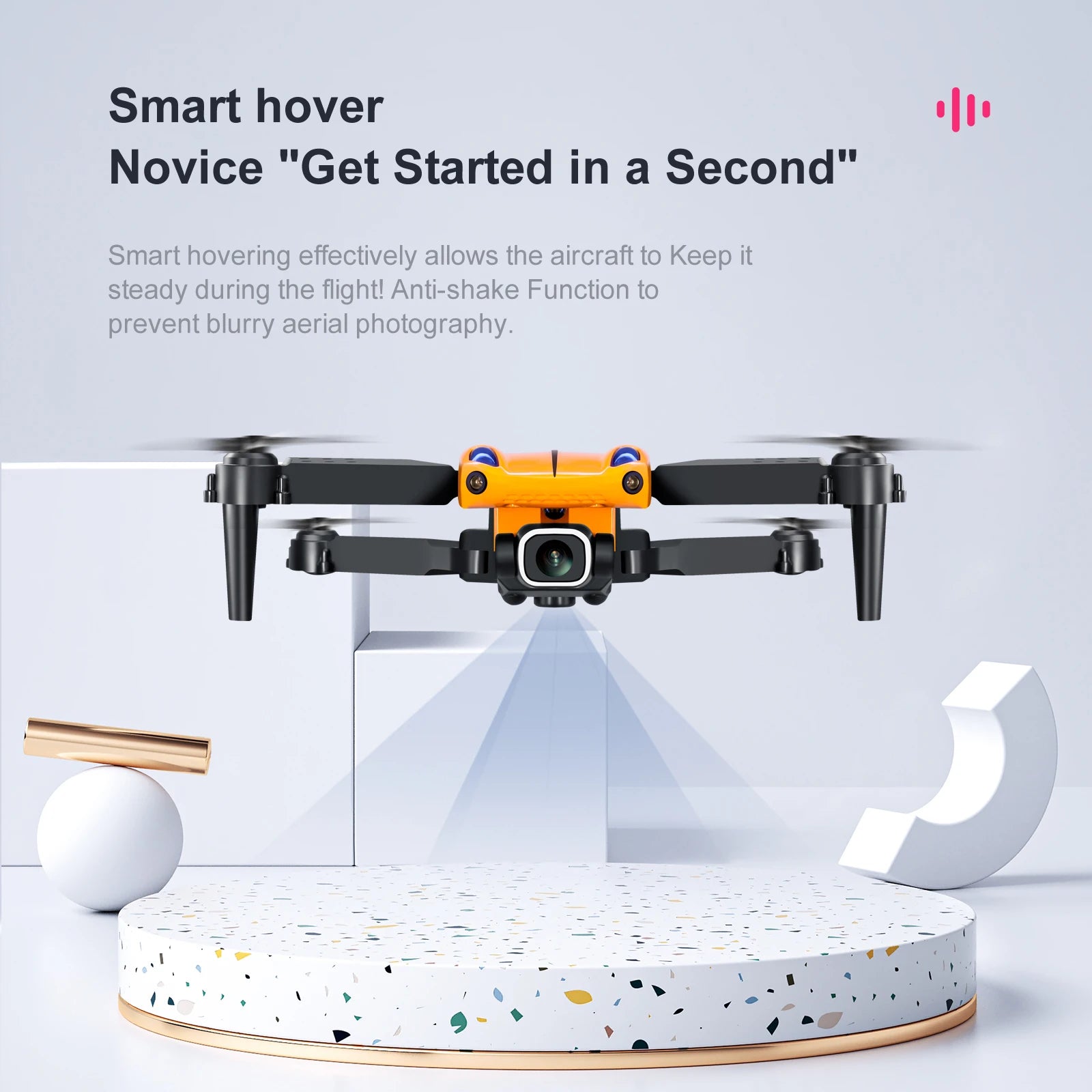 KBDFA KY907 Mini Drone - 4K HD Dual Camera Drone Automatic Obstacle Avoidance Foldable Quadcopter FPV Height Keep RC Dron Toy Gift 33 KBDFA KY907 Mini Drone, smart hover novice "get started in a second" smart hovering