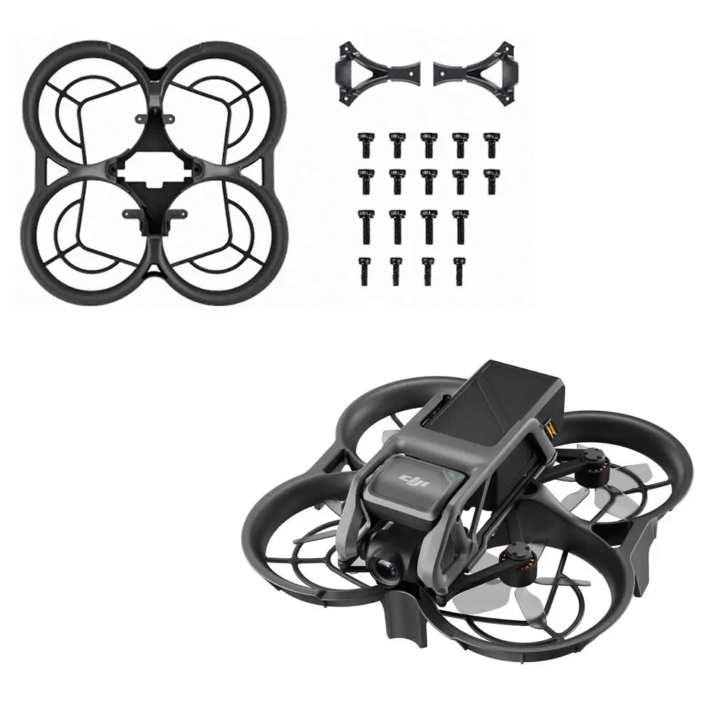 For DJI Avata Propeller Guard Accessories Kit - Combo Gimbal Protector Motor Cover Lens Protection Cap Battery Protection Bracket 31 For DJI Avata Propeller, dji avata accessoires size : 5*4*1 Weight