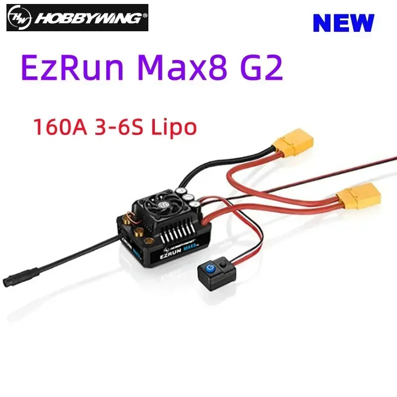 HOBBYWING EZRUN MAX8 G2, HOBBYWING NEW EzRun Max8 62 160A 3-65