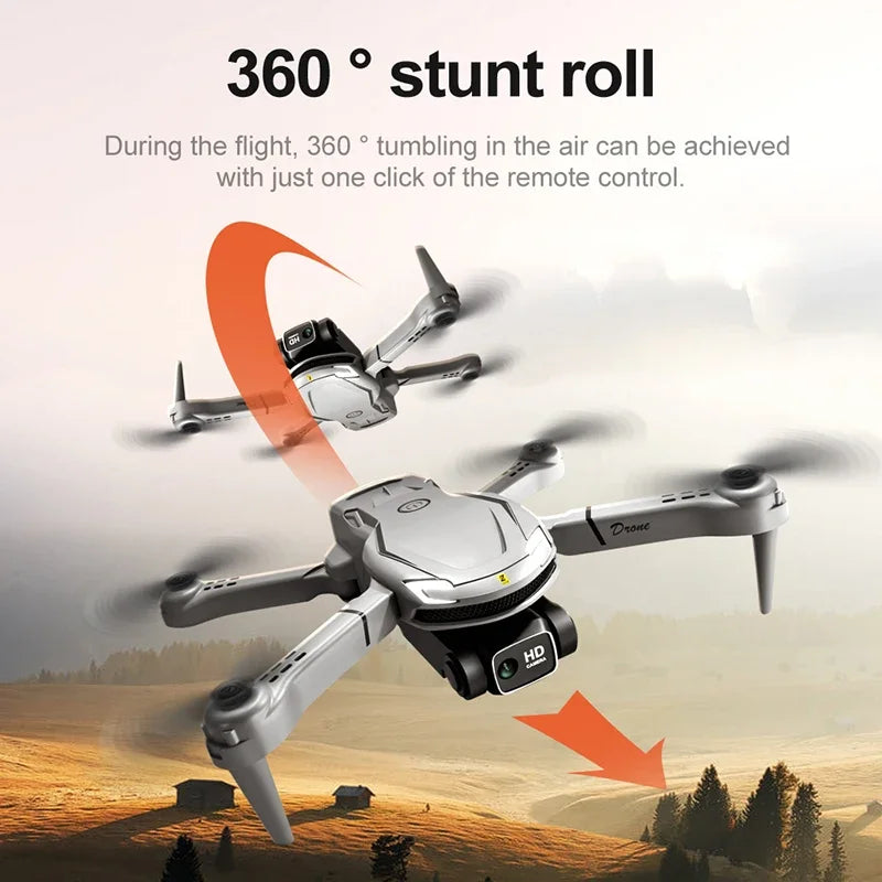 V88 Drone - 8K Professional HD Aerial Dual-Camera Omnidirectional Obstacle Avoidance Drone Quadcopter 5000M 22 V88 Drone, 360 stunt roll during the flight can be achieved with just one click of