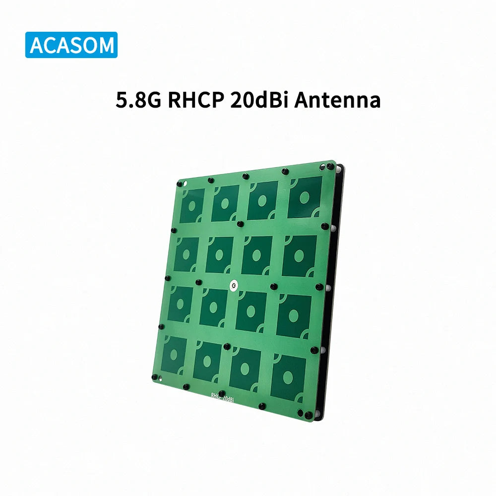 ACASOM 5.86 RHCP 20dBi Antenn