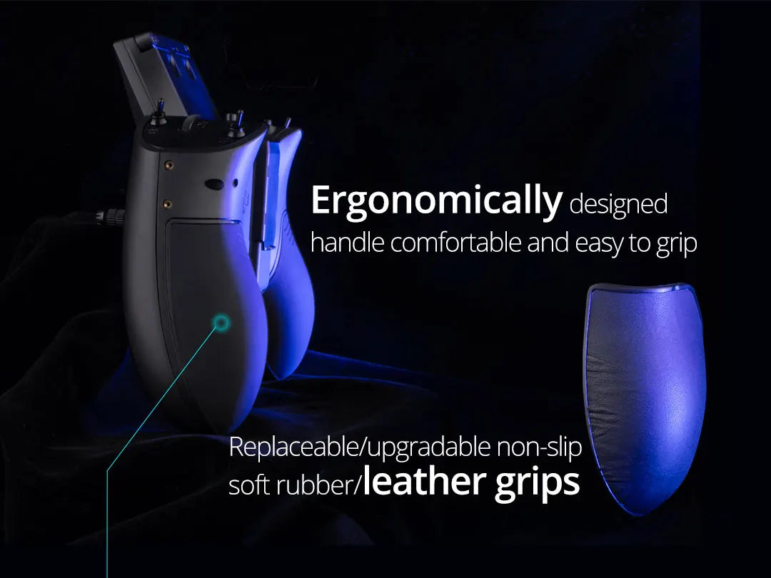 Ergonomically designed handle comfortable and easyto grip Replaceablelupgradable non-